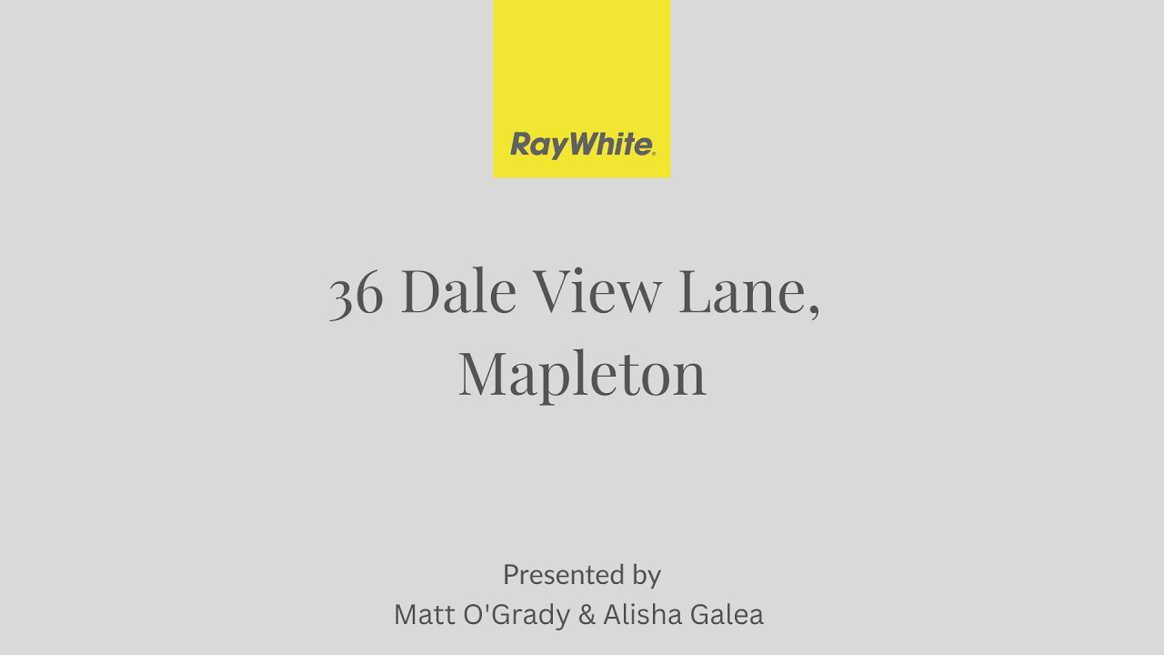 36 Dale View Lane, Mapleton - YouTube