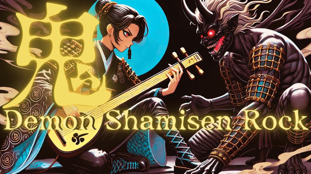 Shamisen × Demon Battle Rock – Demon Slayer vs Japanese Oni🔥