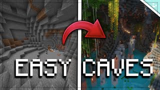 EASY Minecraft Caves Tutorial!
