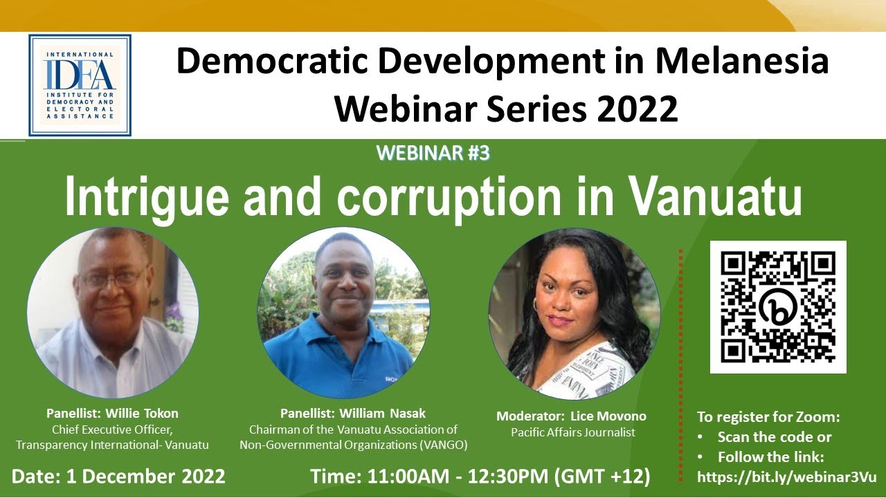 Democratic Development in Melanesia: Intrigue and Corruption in Vanuatu