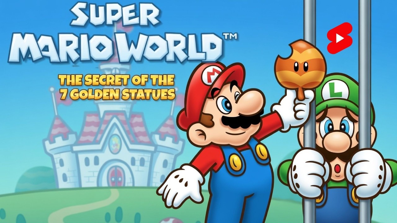 🔴Super Mario World: The Secret of the 7 Golden Statues - Hack clássica ao vivo #shorts