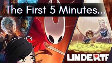 The First 5 Minutes of Great Games