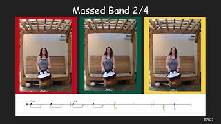 Tenor Demo for 2/4 Massed Band Cadence (voiced)