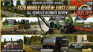 farming simulator 26 mobile review vehicle in the screenshot