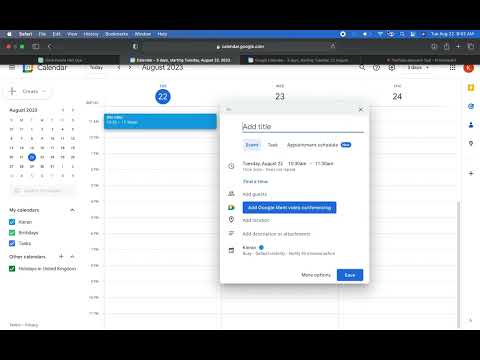 How to Change The Width of Days in Google Calendar (in 60 Seconds)