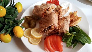طريقة تحضير أطيب وجبة شاورماا_شاورما على الطريقة السورية اطيب من شاورما المطاعمم