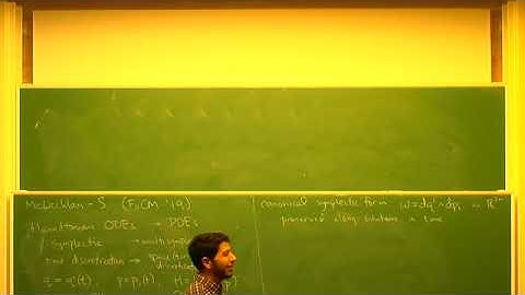 GCS | Dr. Ari Stern | Finite element methods for Hamiltonian PDEs