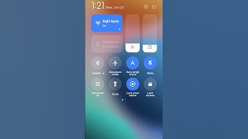 Xiaomi Control Centre Blur.                  #xiaomi #redmi #blur #controlcentre