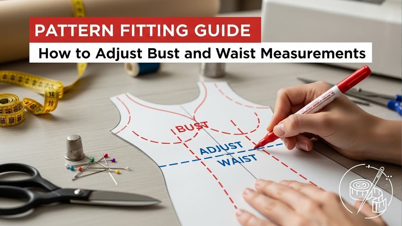 Руководство по подбору выкройки. Как скорректировать измерения обхвата груди и талии