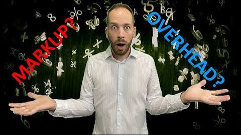 Bidding Jobs With a Markup Percentage vs Overhead