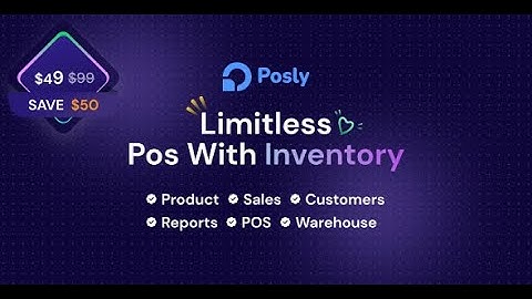 Step By Step Guide to Develop a Pos with inventory Management System Website with Posly using #php