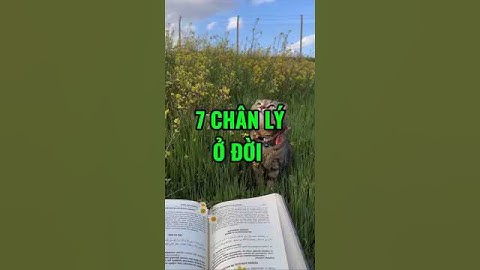 7 CHÂN LÝ Ở ĐỜI  #kinhdoanh #baihoccuocsong #cuocsong #tuduy #hoctap #hoctap