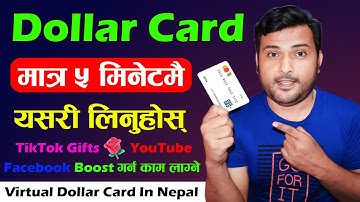 How To Apply For A Virtual Dollar Card In Nepal? International Payment Card In Nepal | Nabil iCard