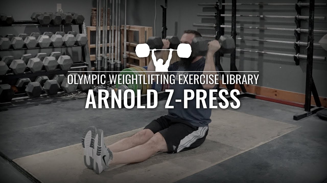 Arnold Z-Press - Olympic Weightlifting Exercise Library: Demo