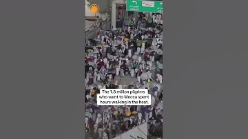 More than 1,300 people died during 2024 Hajj pilgrimage in Saudi Arabia #shorts