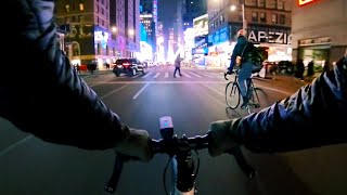 Times Square Sprint & Social Ride - TNSR 1/18/24 (POV FULL RIDE)