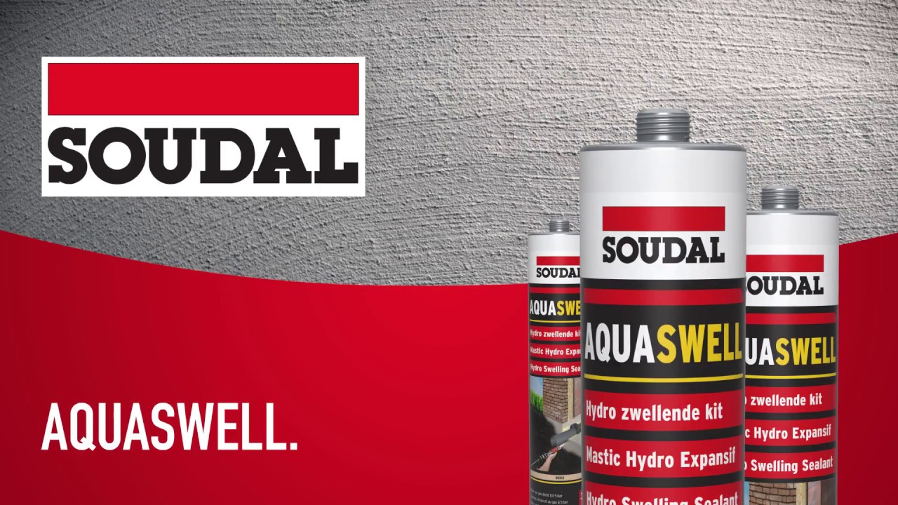 Soudal Aquaswell how to apply YouTube