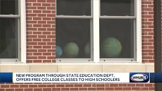 New program offering free college classes to Granite State High Schoolers