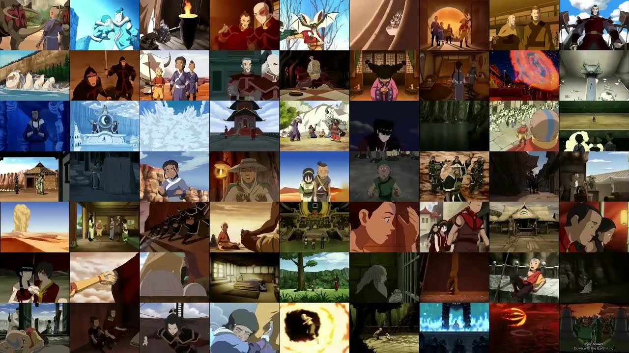 Avatar The Last Airbender All 61 Episodes At The Same Time Youtube