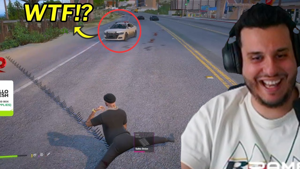 Ramee Trolls the Cops to Help CG Escape this Coke Run | Prodigy 2.6 | GTA | CG