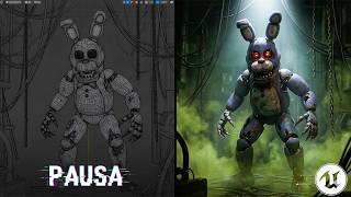 ¿Y si TÚ fueras el animatrónico? (FNAF Fan Game Prototipo) | Unreal Engine 5.5+