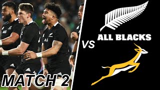 ALL BLACKS Lineup vs SPRINGBOKS (Rugby Championship 2021) Match 2