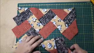 Herringbone quilt