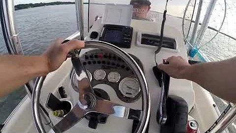 Carolina Skiff JVX 18 Top Speed - Full Throttle!