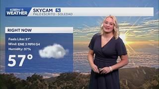 Beautiful Sunrise, Marine Layer and Drizzle - Tuesday, August 18th