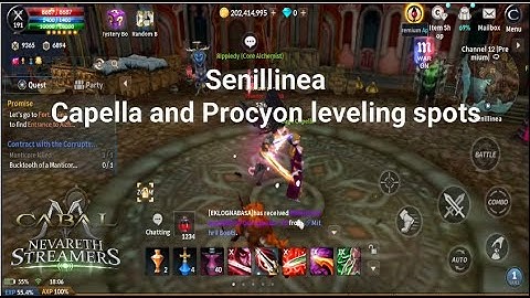 Cabal Mobile PH - Senillinea Leveling spot