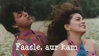 Faasle aur kam ho rahe hain love stutas