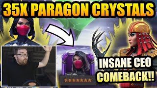 INSANE 7 STAR SILK & LADY DEATHSTRIKE PARAGON CRYSTAL OPENING - CEO - Marvel Contest of Champions