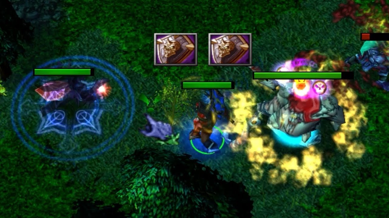 DOTA AXE: 2 VANGUARDS OLD SCHOOL! (IMMORTAL TANK)