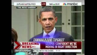 Reporter Asks Obama: Do You Regret Calling This "Recovery Summer"