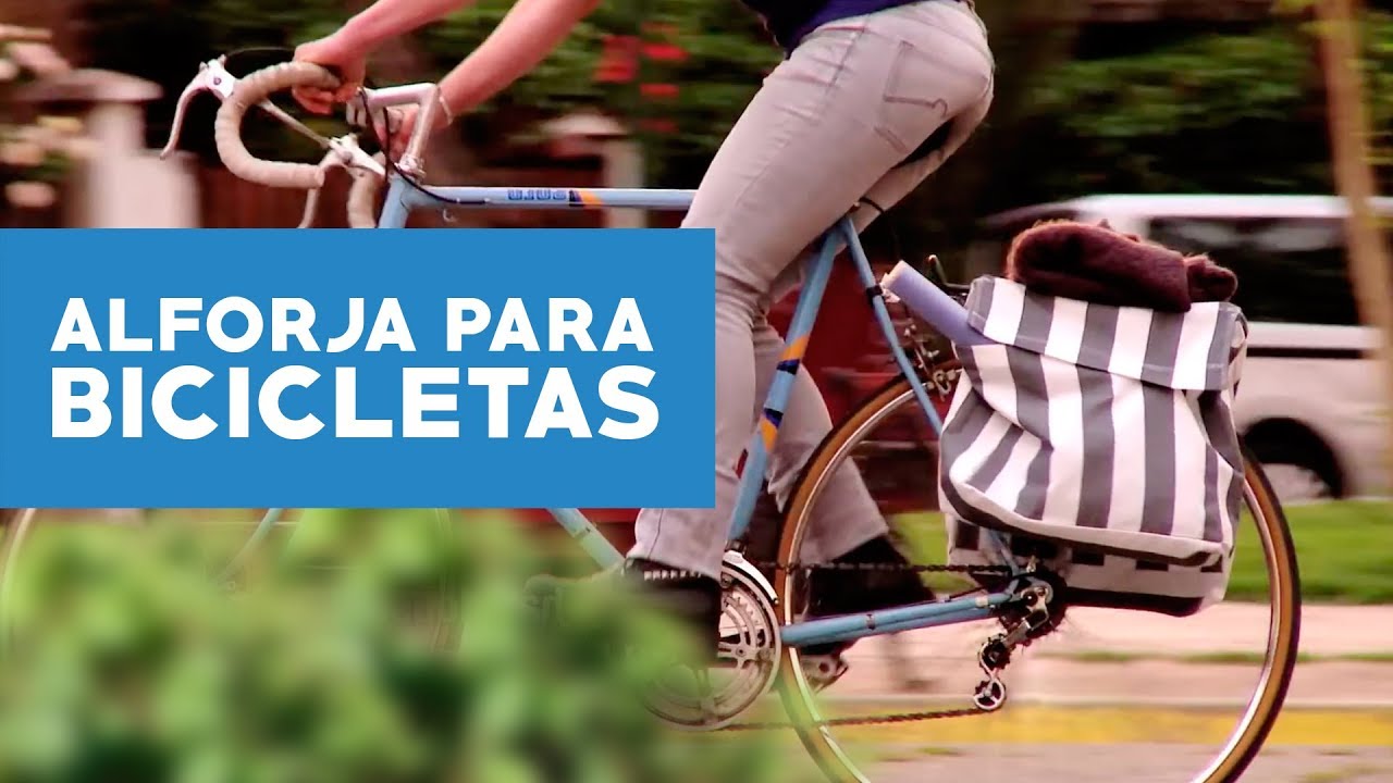 Cómo hacer una alforja para bicicleta? 