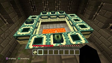 Minecraft New Tutorial World - End Portal Location