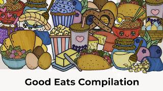 Satisfying Good Eats Coloring Moments ASMR Marker Sounds for Stress Relief Compilation May 2026