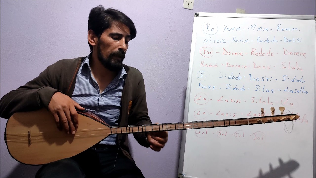 Elfida Uzun Sap Bağlama Solfej Dersi - Ahmet SARI