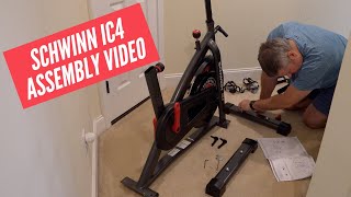 Schwinn IC4 Assembly Video - YouTube