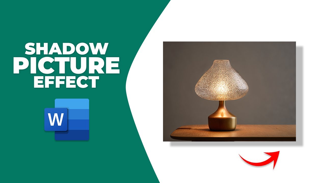Shadow Effect In Word How to apply shadow picture effect in word - YouTube