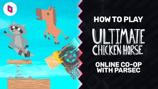 How to Play Ultimate Chicken Horse Online screenshot 1