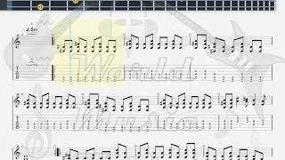 Iron Maiden   The Thin Line Between Love And Hate Guitar 1 Tab