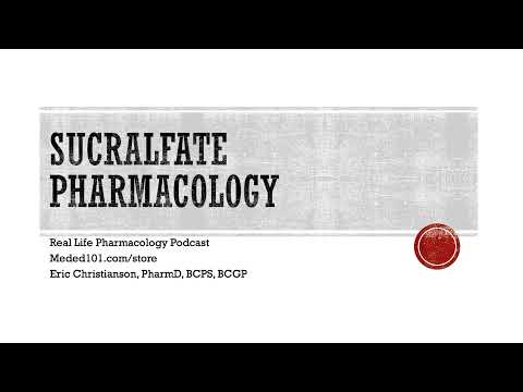 Sucralfate (Carafate) Pharmacology
