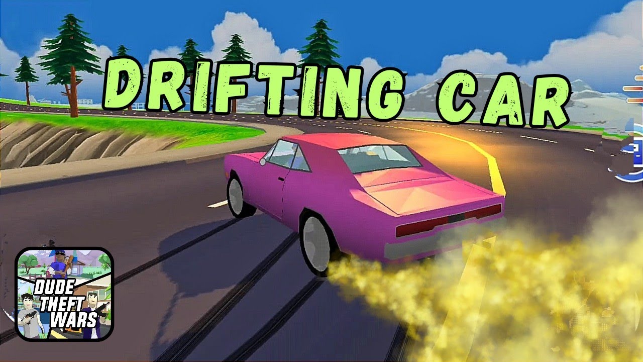 🔥DRIFTING CAR IN DUDE CITY | part-3 | dude theft wars