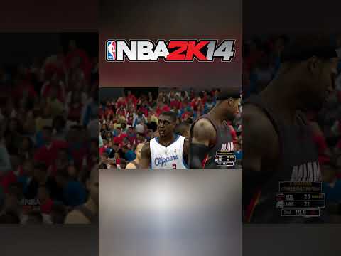 Shot Counted Free Throw By LeBron James NBA 2K14 Shorts