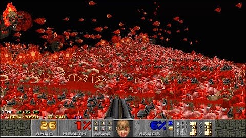 Doom 2 Tarachillax MAP 11 UV-MAX [TAS] in 33:50
