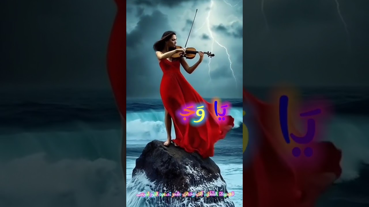 @قصيدة السفر لكِ وحدكِ، للشاعر المغربي ادريس عبد النور.