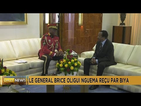 Cameroun : Biya recoit le général Nguema, l'homme fort du Gabon