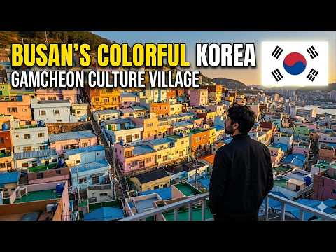 Exploring Gamcheon Culture Village: The "Santorini of Korea" | Busan Travel Guide
