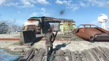 Negan, Rick, Michonne Roleplay - The Walking Dead - Fallout 4 Modded 1Million Strength + Endurance